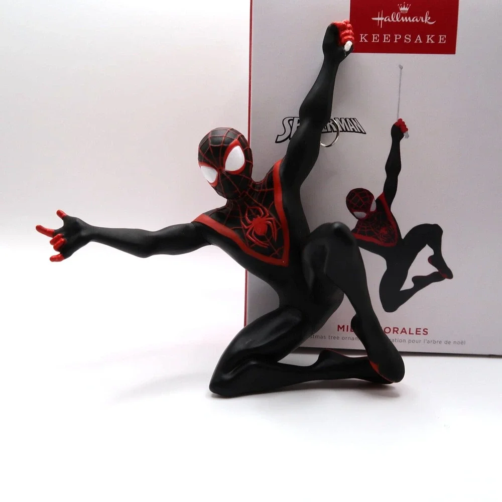 Hallmark Keepsake Marvel Miles Morales Spider-Man Ornament 2022 Dangling